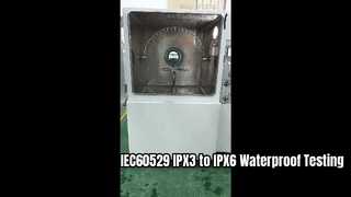 IPX3 से IPX6 व्यापक वॉटरप्रूफ टेस्ट चैंबर