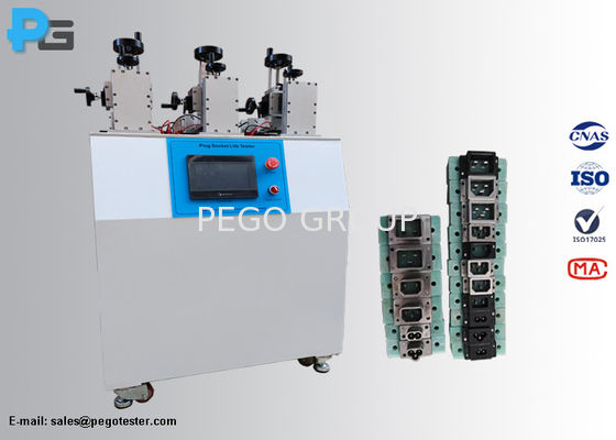 IEC60320-1 उपकरण युग्मों की स्थिरता परीक्षण उपकरण ब्रेक क्षमता और सामान्य संचालन के परीक्षण के लिए